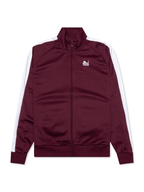 PUMA X TMC HUSSLE T7 JACKET - BURGUNDY