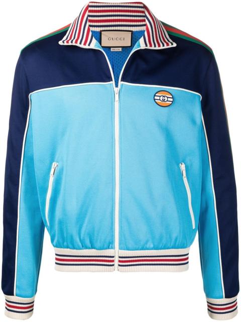 GUCCI Interlocking G colour-block jacket