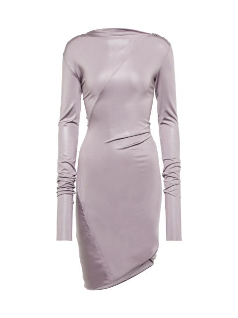Rick Owens Lilies Lilies Jade cutout minidress