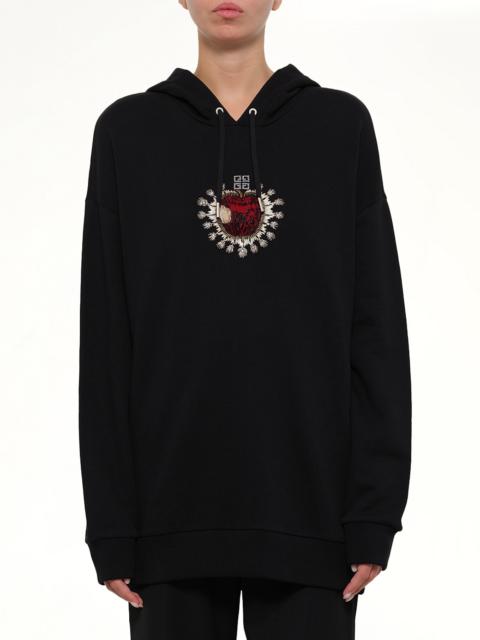 Givenchy Sacred Apple Hoodie in Black