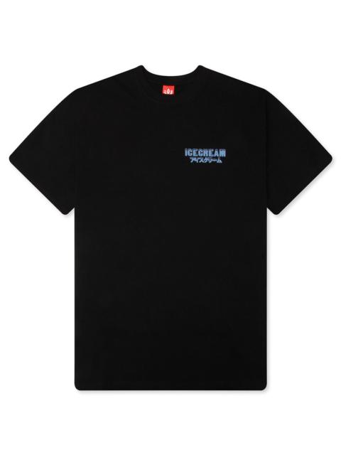 ICECREAM SAFE S/S TEE - BLACK