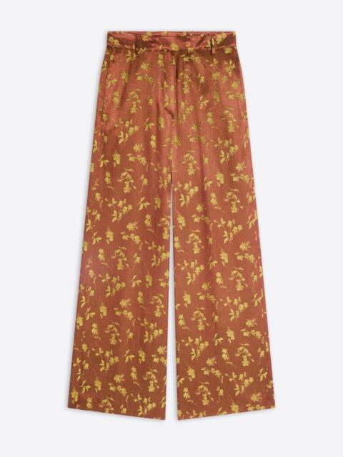 Dries Van Noten WIDE LEG JACQUARD PANTS