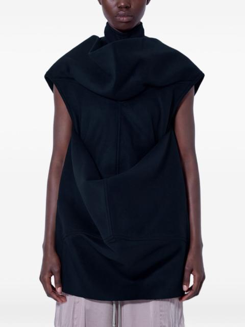 Rick Owens Pelican draped high-neck top