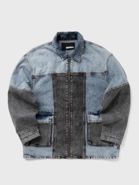 ROTATE Oversized Patchwork Jacket
