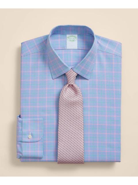 Brooks Brothers Brooks Brothers Explorer Collection Non-Iron Twill Ainsley Collar, Check Dress Shirt