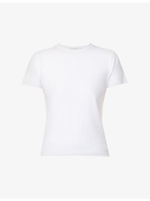 GOOD AMERICAN Baby round-neck stretch-cotton T-shirt
