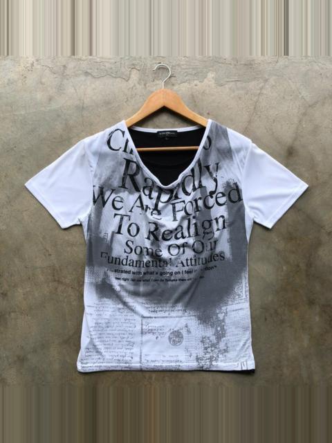 Other brands Tornado Mart - 2000s japanese IN THE ATTIC HOMME punk poem tshirt
