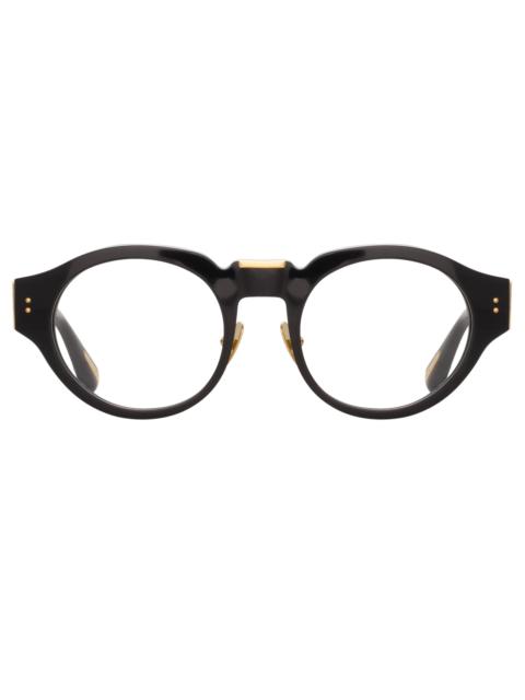 LEON ANGULAR OPTICAL FRAME IN BLACK