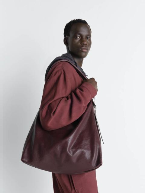 Lemaire BELTED HOBO BAG IN LEATHER