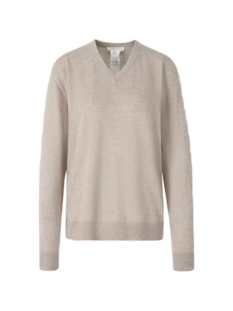 The Row Nian V-neck sweater