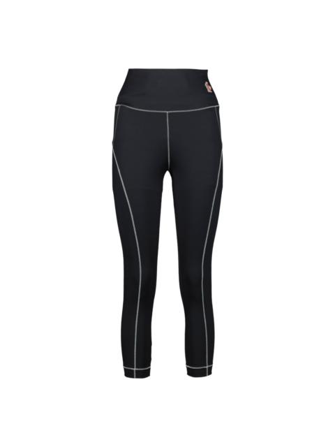 Moncler Grenoble Moncler Grenoble Black leggings in stretch