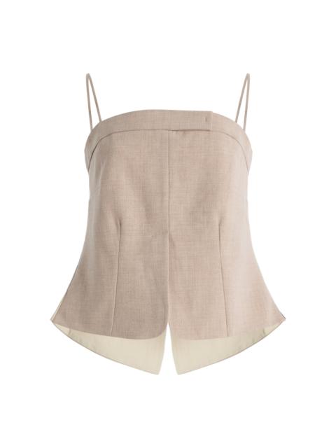 The Garment Pisano Suiting Top tan