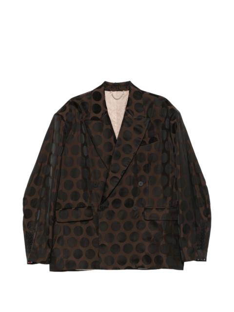 CHARLES JEFFREY LOVERBOY Edinburgh polka-dot jacket