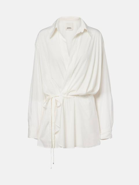Isabel Marant Keren satin blouse