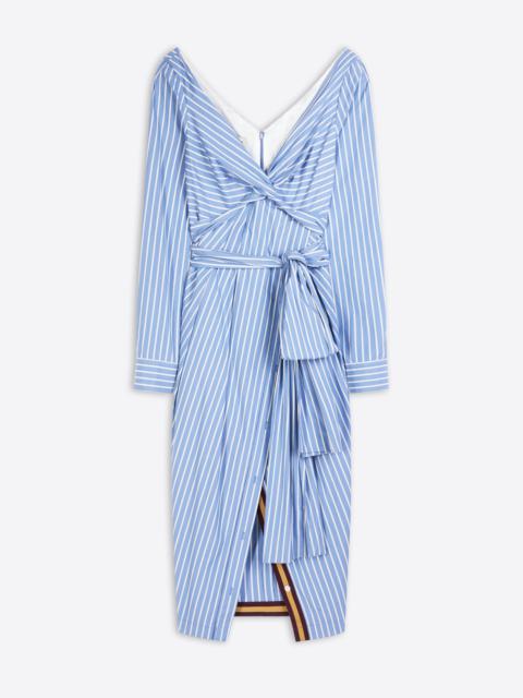 Dries Van Noten DRAPED SHIRT DRESS