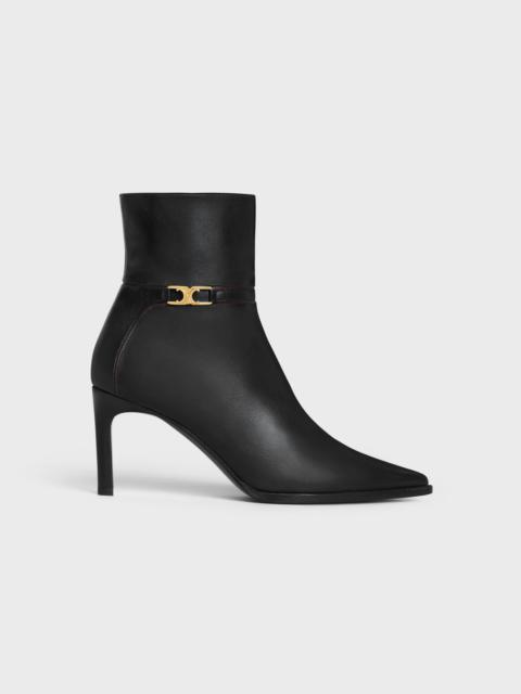 CELINE VERNEUIL ANKLE BOOT WITH TRIOMPHE in CALFSKIN