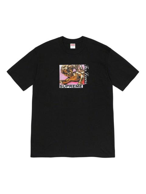 Supreme Supreme Week 1 Lovers Tee Cartoon Printing Round Neck Short Sleeve Unisex SUP-FW20-013