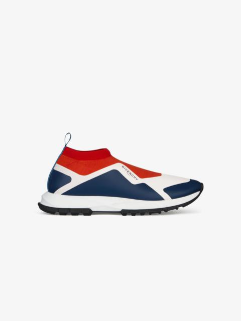Givenchy Spectre three-tone knitted sneakers