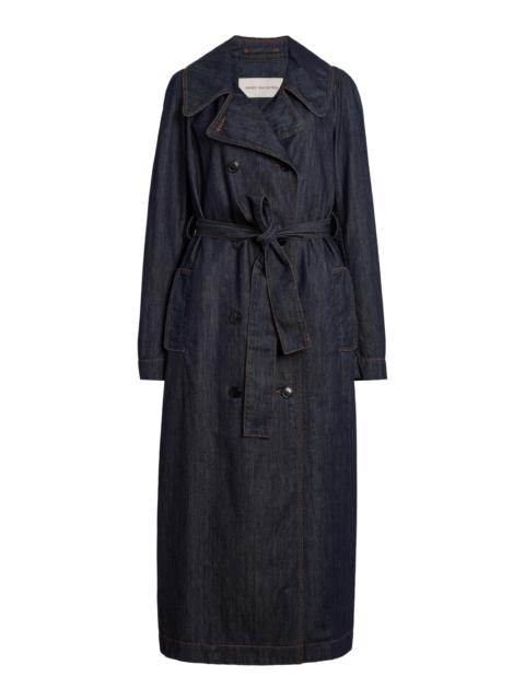 Dries Van Noten Rolanda Denim Trenchcoat