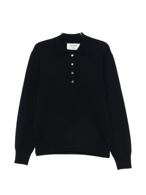 RÓHE Rohe Button-placket Polo Sweater