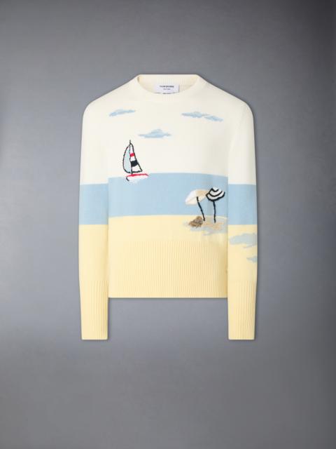 Thom Browne NANTUCKET SCENIC JERSEY PULLOVER
