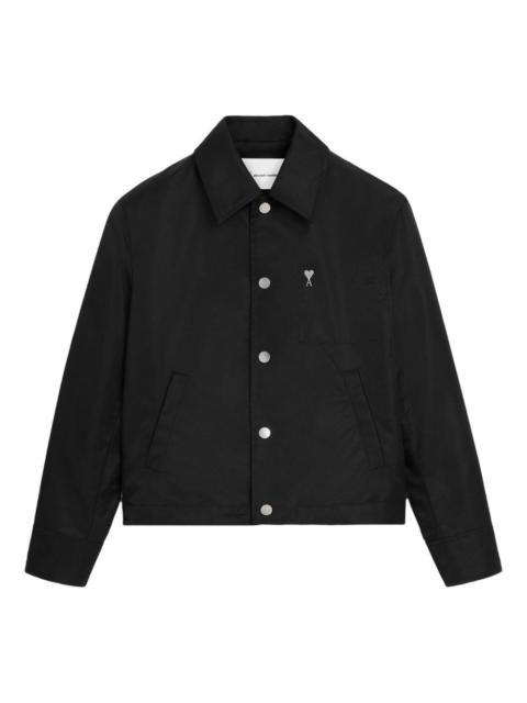 AMI Paris stud-button-fastening jacket