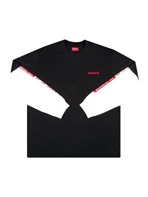 Supreme Paneled Piping L/S Top 