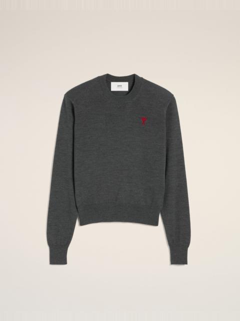 RED AMI DE COEUR CREW NECK SWEATER