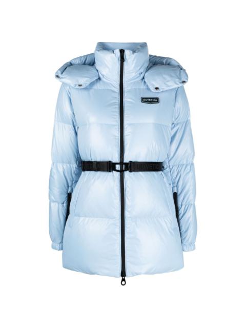 DUVETICA Alloro belted puffer jacket