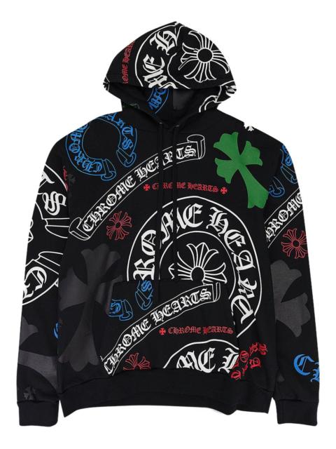 Chrome Hearts stencil hooded sweatshirt