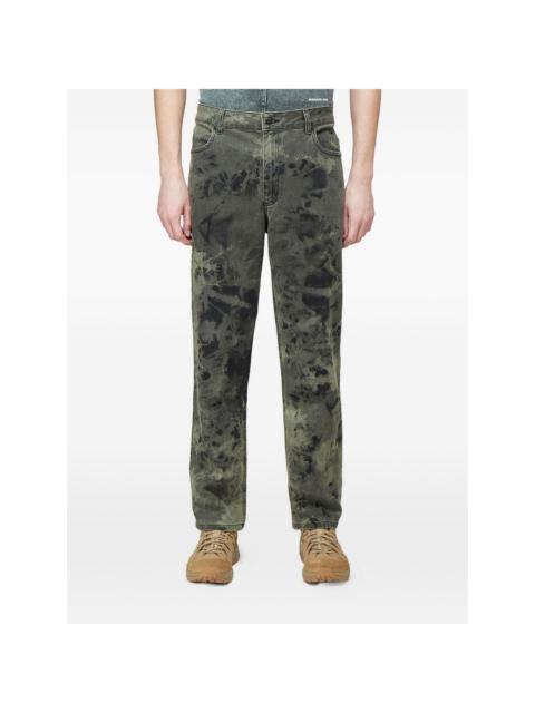 ECKHAUS LATTA tie-dye jeans