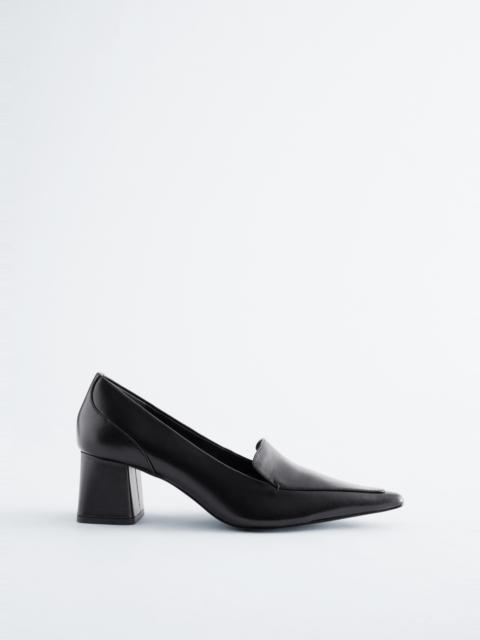& Other Stories Leather Loafer Pumps