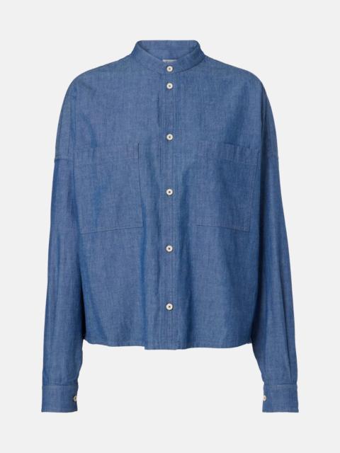 Loro Piana Gyles cotton chambray shirt