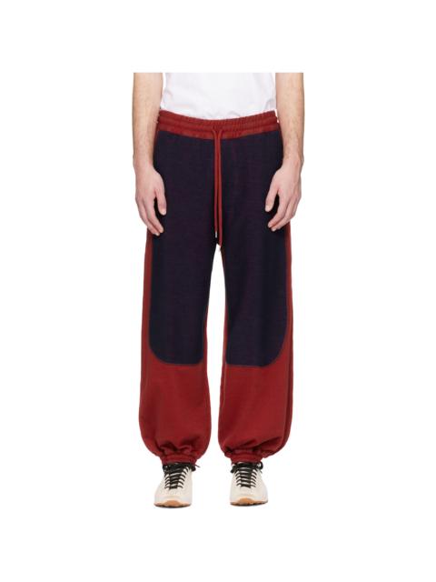Vivienne Westwood Red & Navy Ibiza Sweatpants