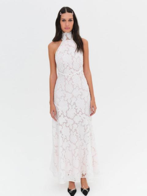 For Love & Lemons Astoria Lace Maxi Dress