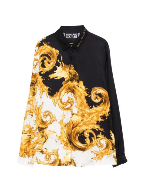 VERSACE JEANS COUTURE baroque-print shirt
