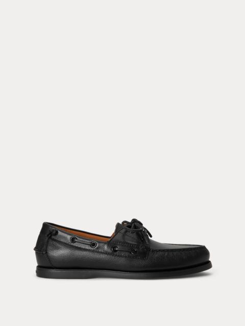Polo Ralph Lauren Merton Tumbled Leather Boat Shoe