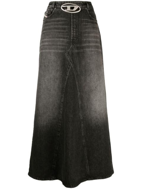 De-Pago denim maxi skirt