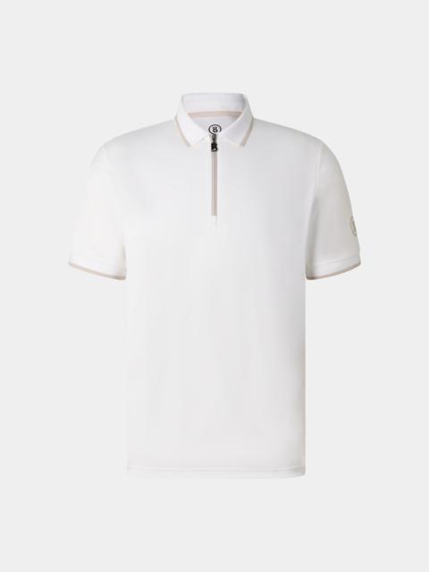 BOGNER Cody functional short-sleeved top in Off-White