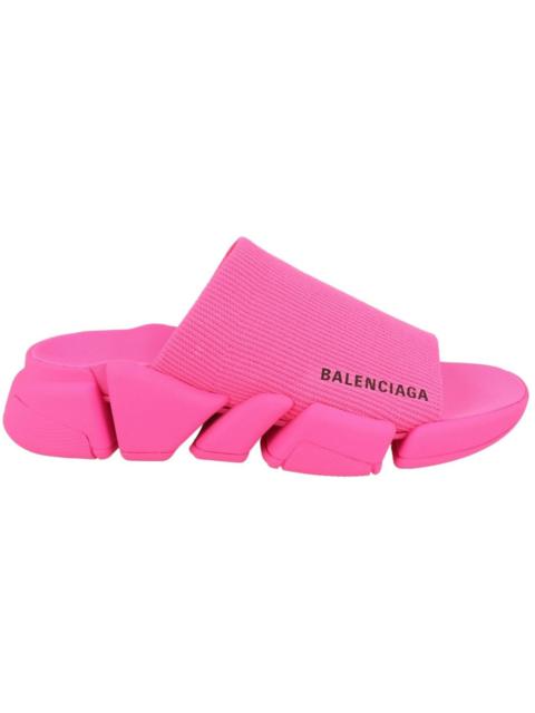BALENCIAGA Balenciaga Speed 2.0 Slides Pink Fluorescent (Women's)