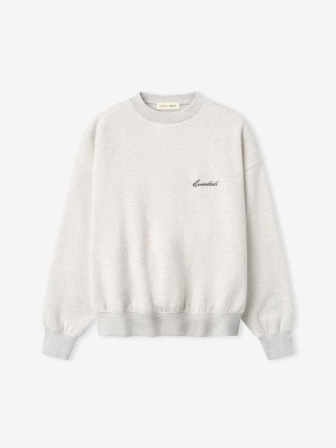 ESSENTIALS Signature SS26 Classic Crewneck Sweatshirt