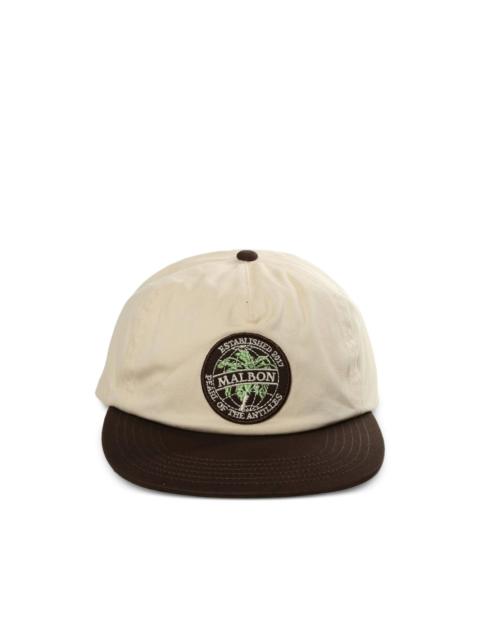 malbon Palmera logo-patch baseball cap