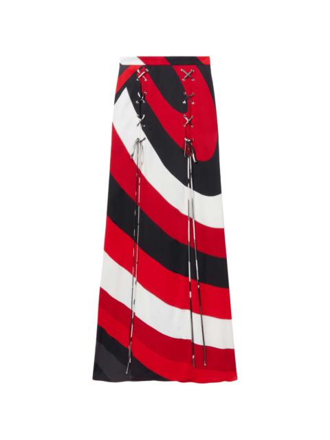 PUCCI Iride-print long skirt