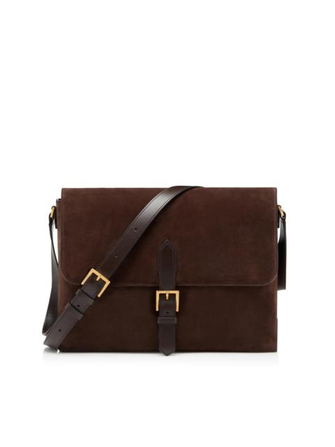TOM FORD SUEDE MEDIUM MESSENGER