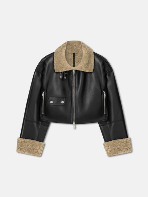 Nanushka Bonded Shearling Jacket