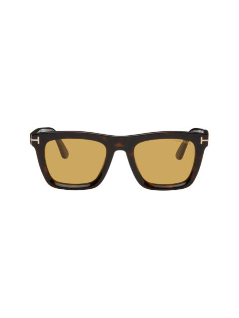 TOM FORD Brown Lelio Sunglasses