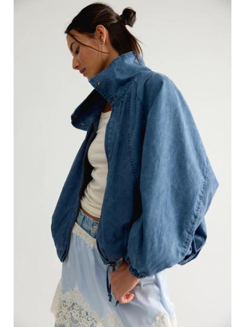 FREE PEOPLE Chelsea Funnel-Neck Jacket