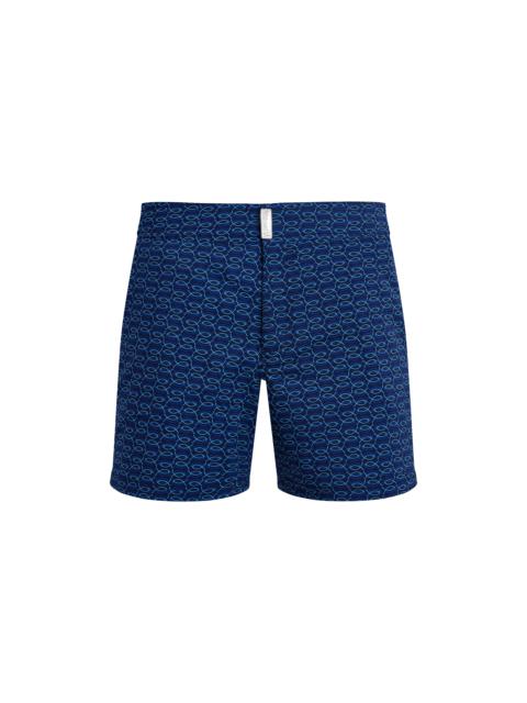 Men Flatbelt Swim trunks Fish Net