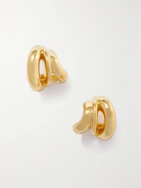 Completedworks + Net Sustain Dollop Recycled Gold Vermeil Hoop Earrings