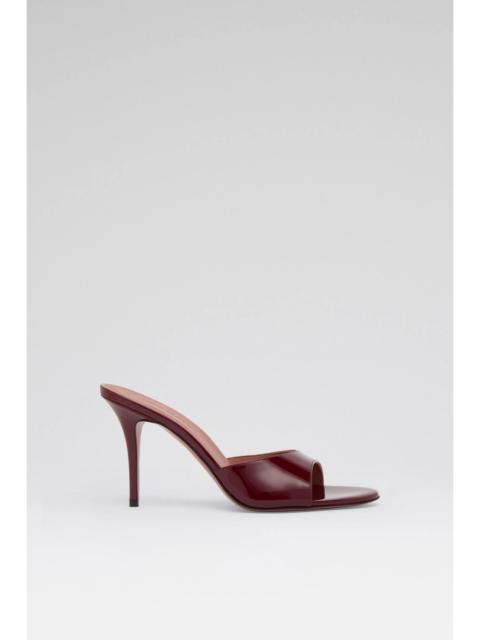 Amina Muaddi ELODIE SLIPPER 90 WINE PATENT